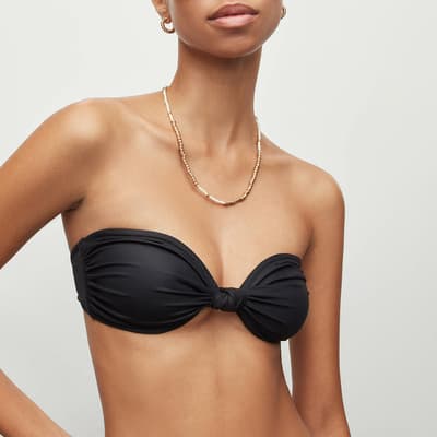 Black Emma Bikini Top