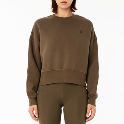 Brown Recalibrate Sweater