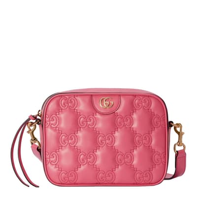 Gucci Pink GG Matelasse Small Bag