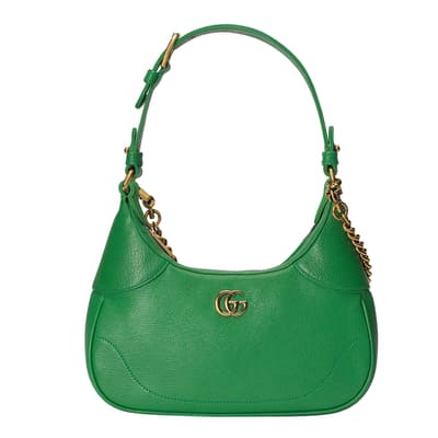 Gucci Green Aphrodite Small Shoulder Bag