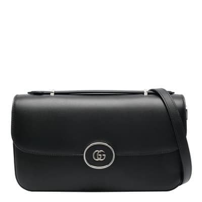 Gucci Black Petite GG Small Shoulder Bag