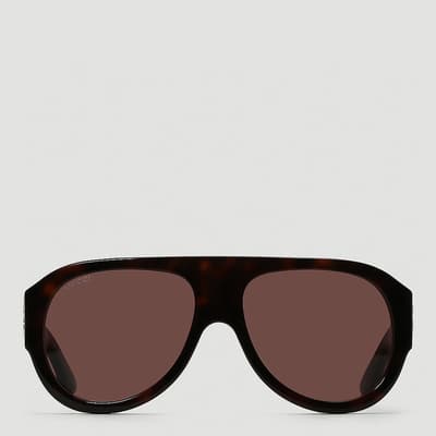 Men's Black Gucci Sunglasses 53mm