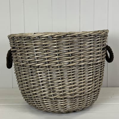 Willow storage basket