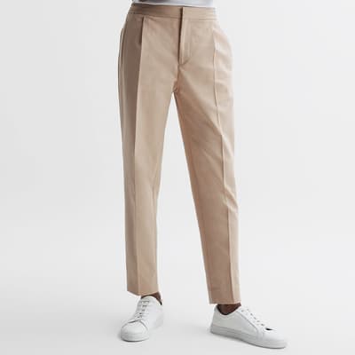 Stone Hove Cotton Blend Trousers