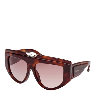 Dark Havana Gradient Brown Sunglasses