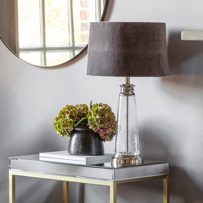 Tullow Table Lamp, Grey