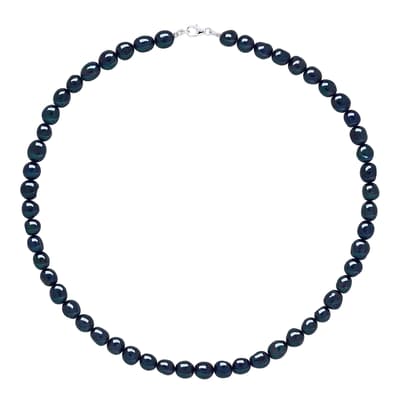 Black Tahiti Pearl Necklace 6-7 mm
