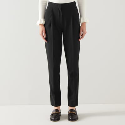 Black Lilly Straight Trousers