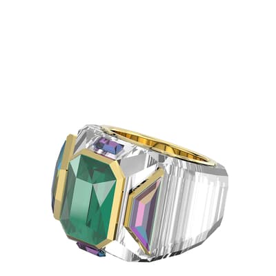 Green Chroma Cocktail Ring Green