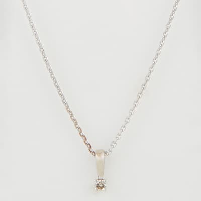 White Gold Diamond Julia Necklace