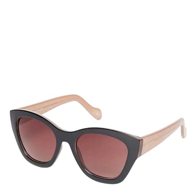 Womens Karen Millen Brown Sunglasses 55mm