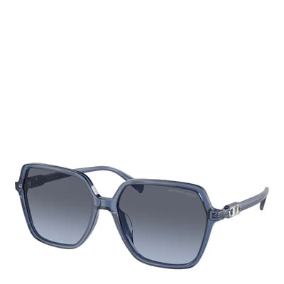 Women's Michael Kors Blue Sunglasses 58mm