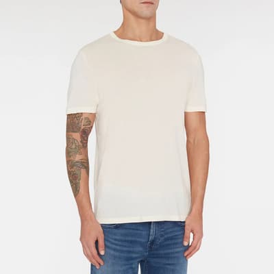 White Featherweight Cotton T-Shirt