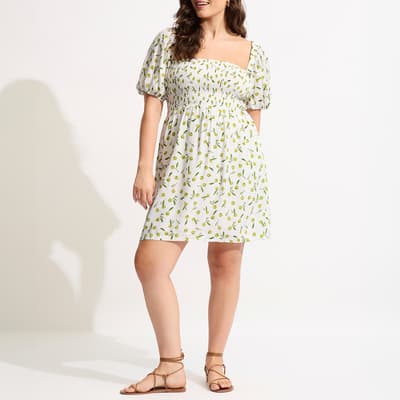 Olive Summer Crush Mini Dress