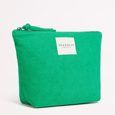 Green Terry Pouch 
