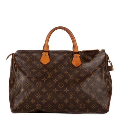 Brown Speedy Handbag
