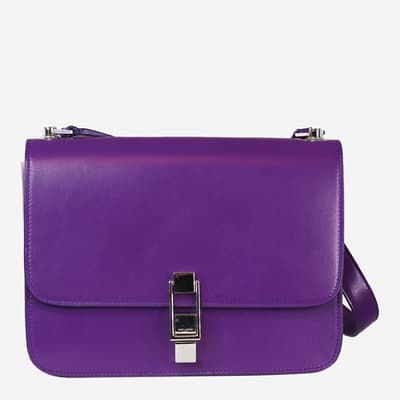 Saint Laurent Purple Le Carre Bag 