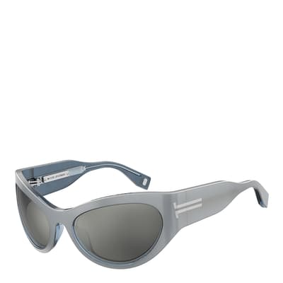 Grey Cat Eye Sunglasses 61mm