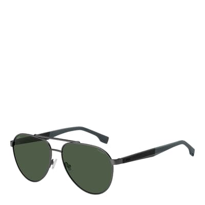 Hugo Boss Matte Green Sunglasses 60mm