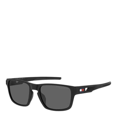 Tommy Hilfiger Matte Black Sunglasses 55mm