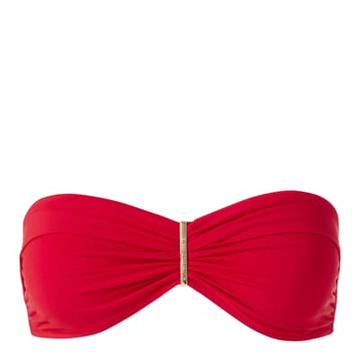 Red Positano Bikini Top
