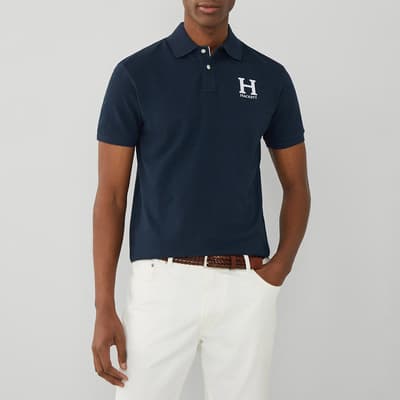 Navy Classic Fit Heritage Cotton Polo Shirt