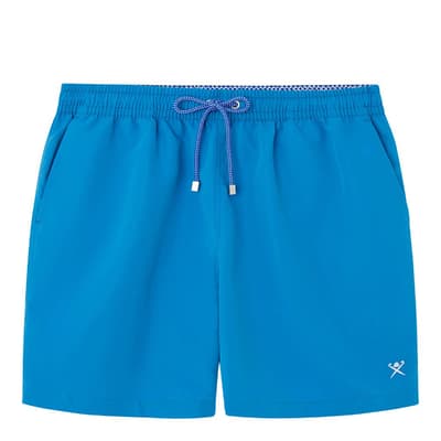 Blue Solid Colour Swim Shorts