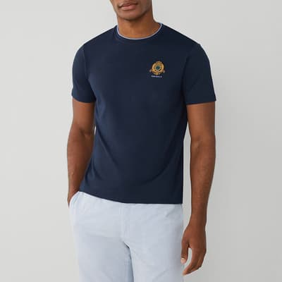 Navy Classic Fit Heritage Cotton T-Shirt