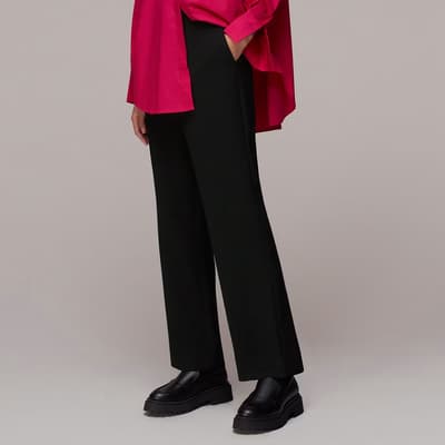 Black Gillian Tapered Trousers
