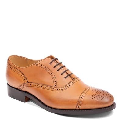 Brown Leather Newcastle Brogue 