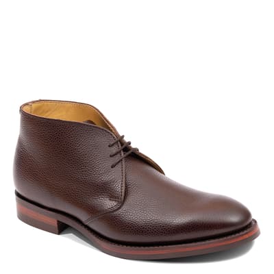 Brown Grain Leather Orkney Boot 