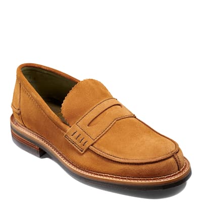 Brown Suede Mears Loafer 