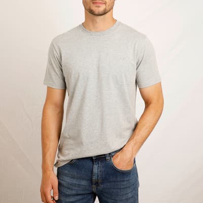 Grey Branded T-Shirt