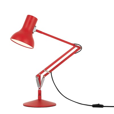Type 75 Mini Desk Lamp, Signal Red
