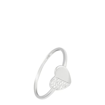 White Gold Alvina Diamond Ring
