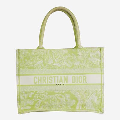 Green Christian Dior Medium 2021 Diorivera Toile De Jouy Canvas Boots