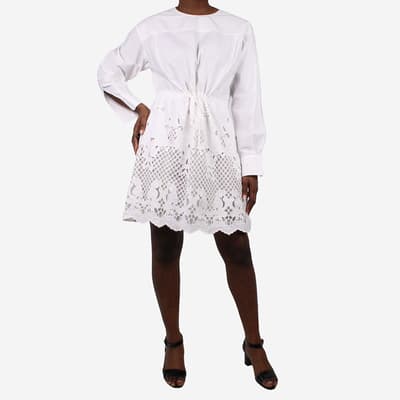 White See By Chloe Embroidered Dress