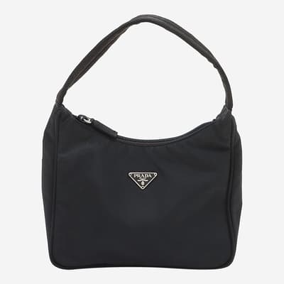 Black Tessuto Prada Shoulder Bag 