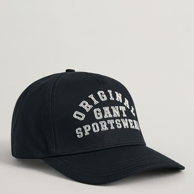 Teen's Black Original Sportswear Cotton Cap