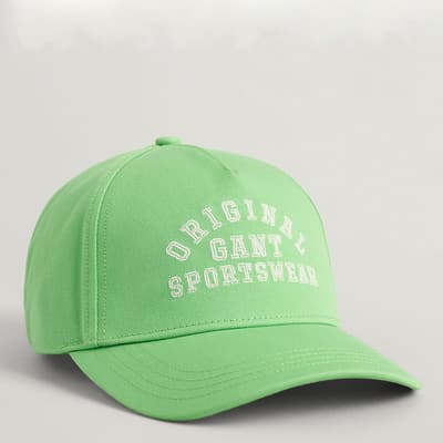 Kids Green Original Sportswear Cotton Cap