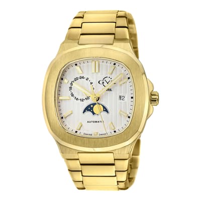 Men's Gold Potente Swiss Automatic Watch 40mm
