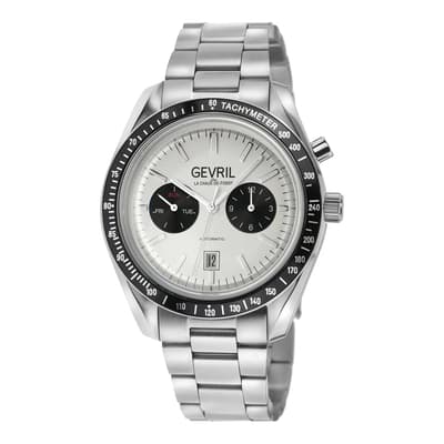 Men's Silver Lenox Automatic Watch 44mm
