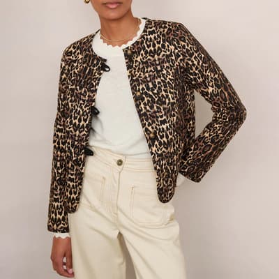 Leopard Quilted Jacket