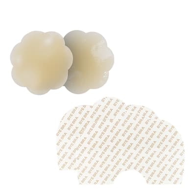 Beige  Breast Lift Tape & Silicone Nipple Covers 