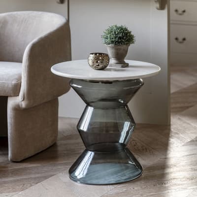 Manot Side Table, Clear