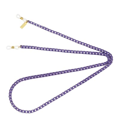 Purple Box Chain Sunglasses Chain