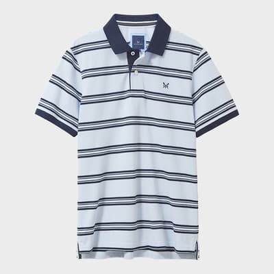 Blue Westcott Cotton Polo Shirt