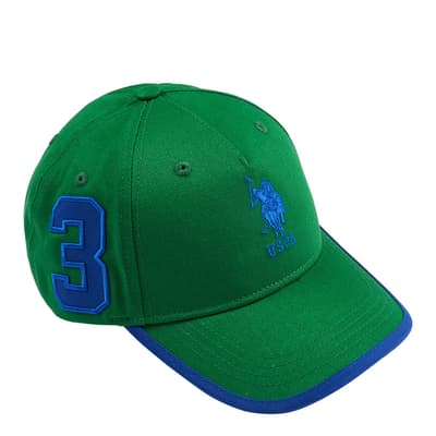 Green Baseball Cotton Cap
