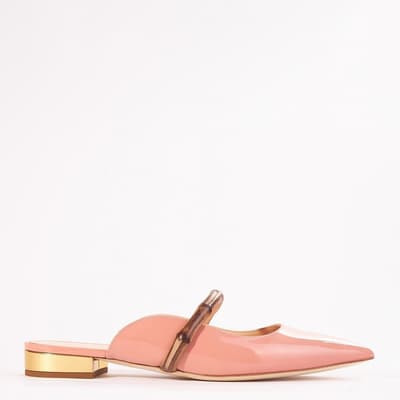 Pink Siskin Slip On Flat Shoes