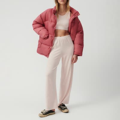 Pink Kolbay Puffer Coat